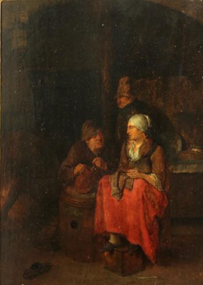 A tavern interior by Egbert van Heemskerk III