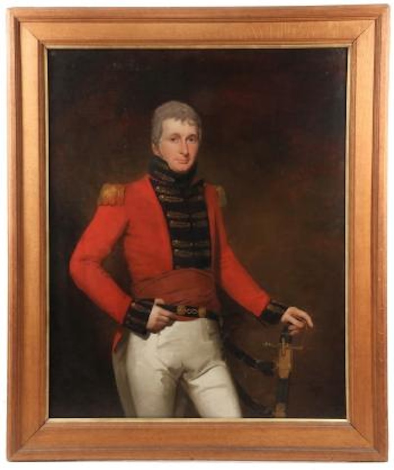 Portrait of British Cavalry Officer by Sir Thomas Lawrence