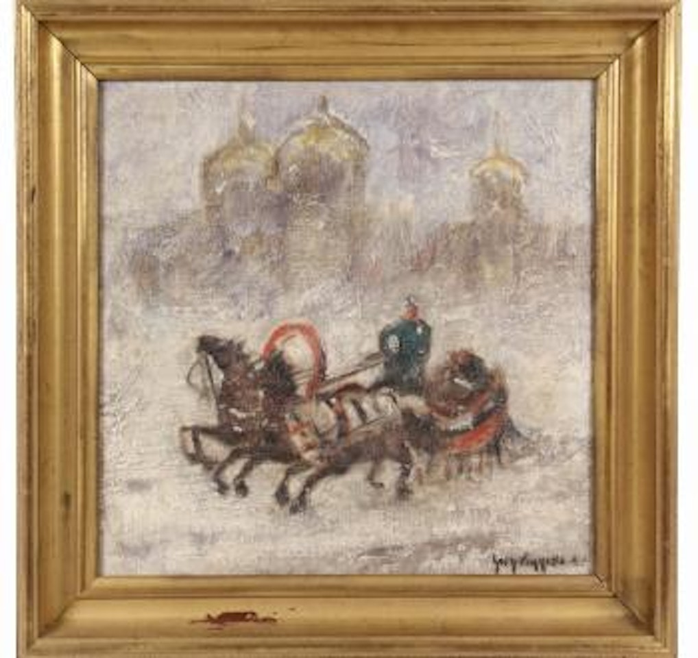 Winter, Moscow by Guy Carleton Wiggins