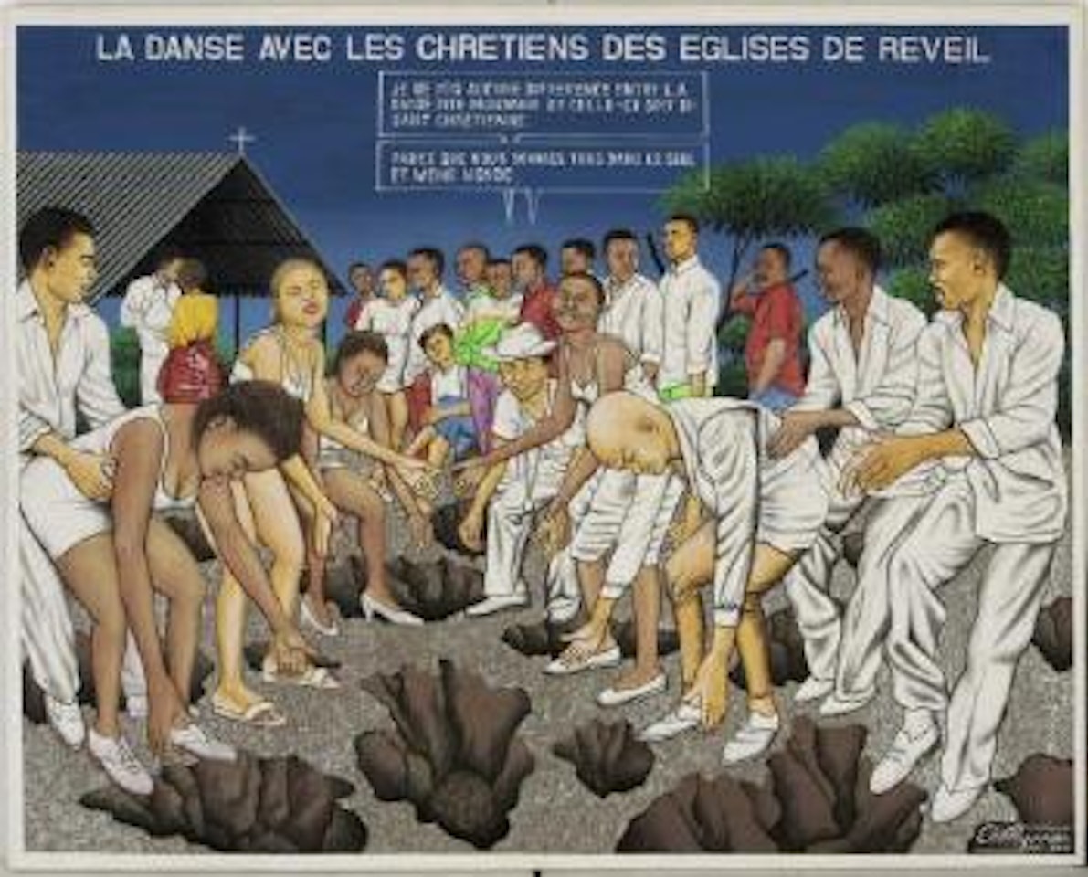 La danse avec les Chretiens des eglises de reveil by Chéri Samba