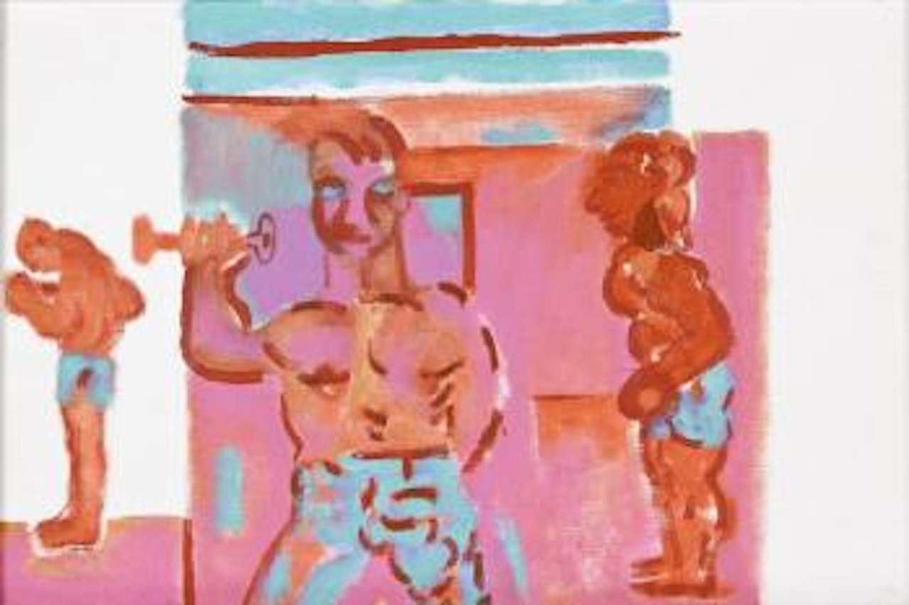 In the gym by Robert Hodgins