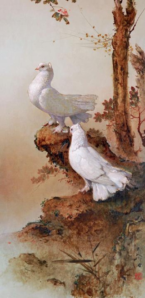 Doves by Lee Man Fong