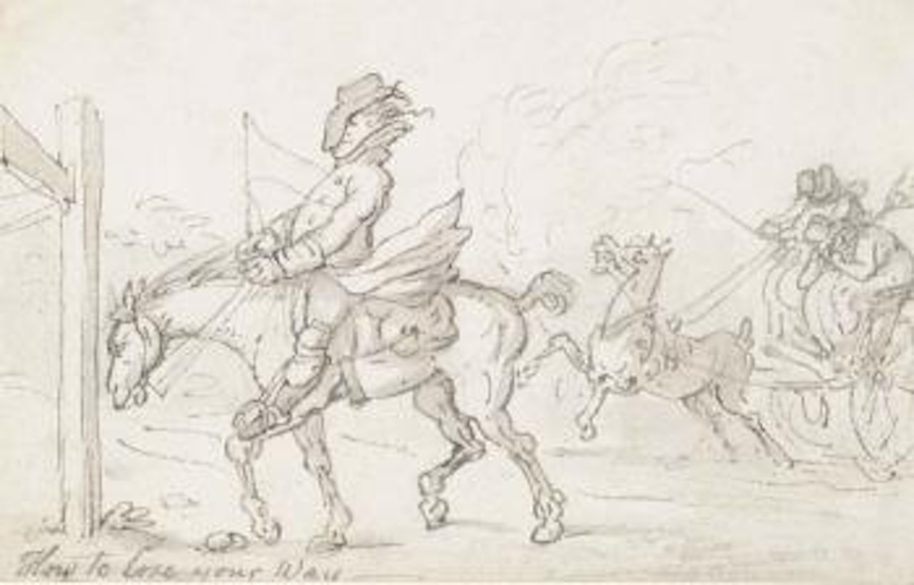 How to lose your way by Thomas Rowlandson