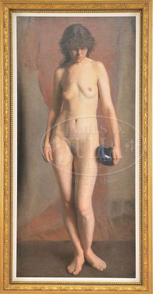 Female nude by Aldro Thompson Hibbard
