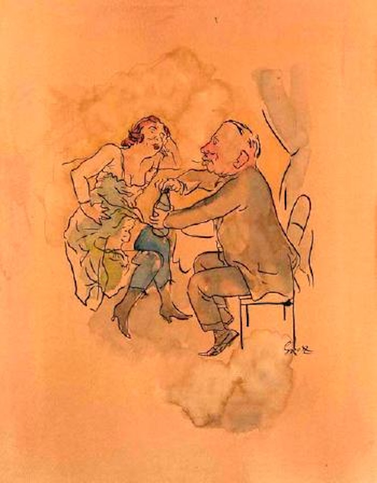 Schäferstündchen by George Grosz