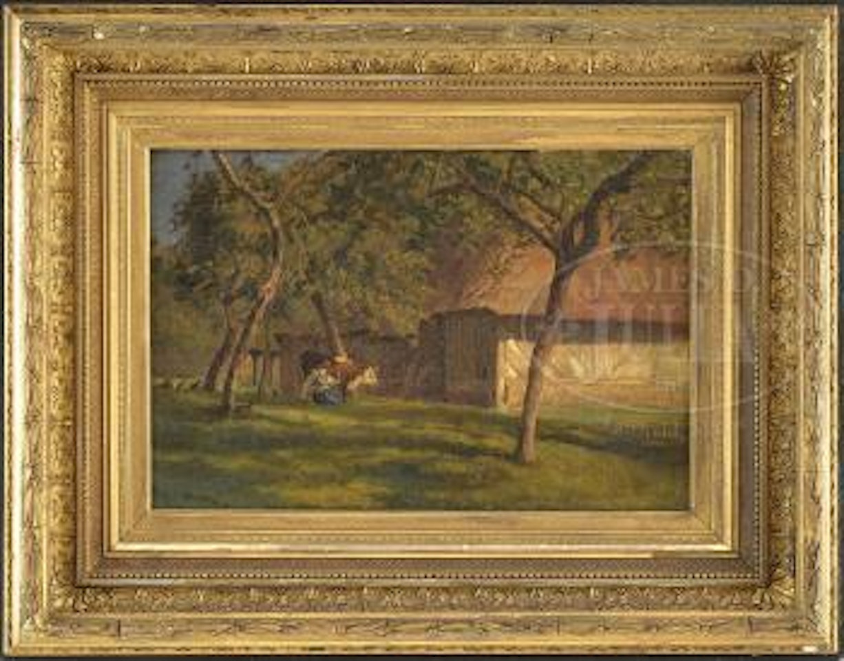 French farm by Edwin Lord Weeks