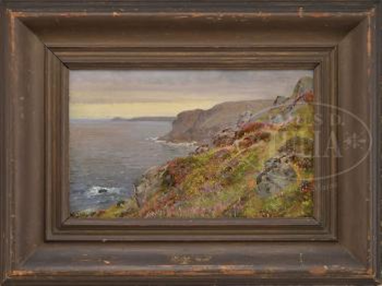 Coastal landscape by William Trost Richards