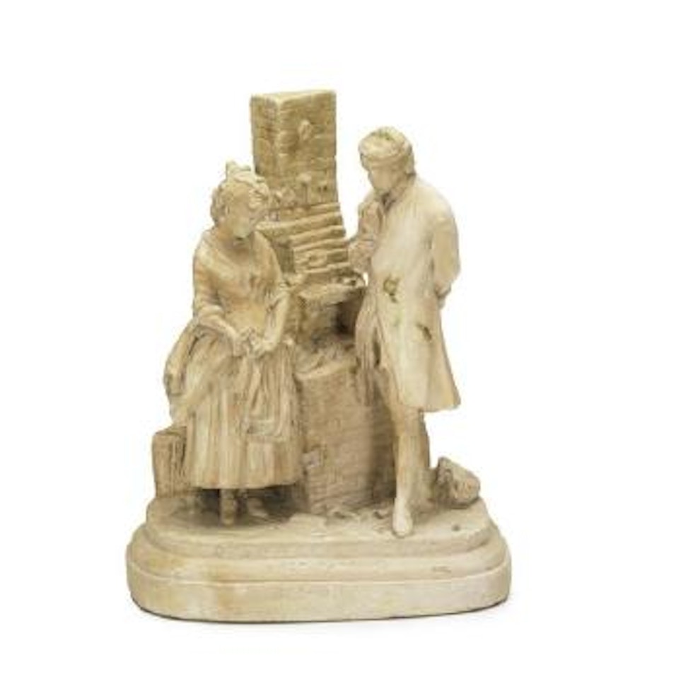 Dolly Varden and Joe Willet: Joe's Fairwell by Daniel Chester French