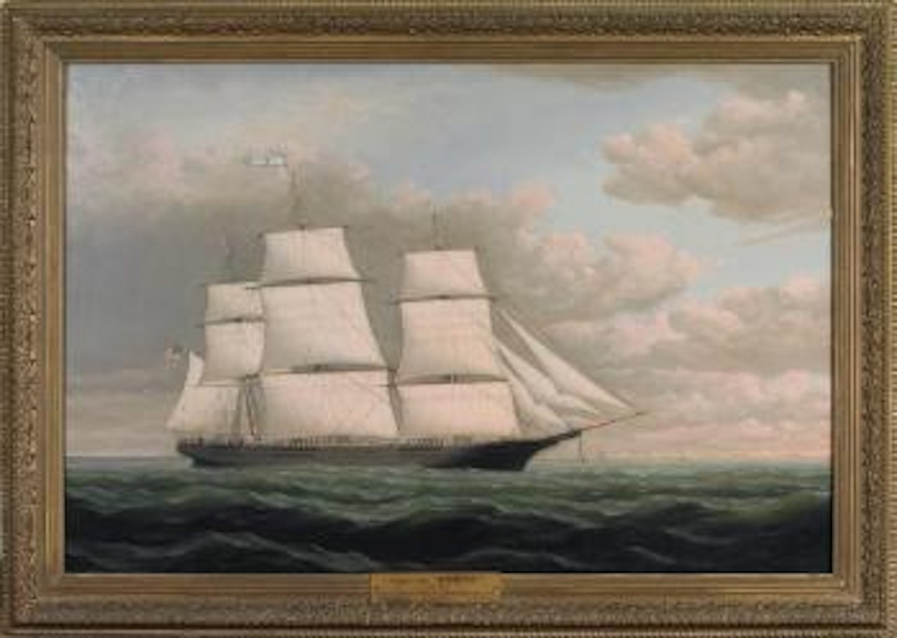 The Clipper Ship 'Bonita' by William Bradford
