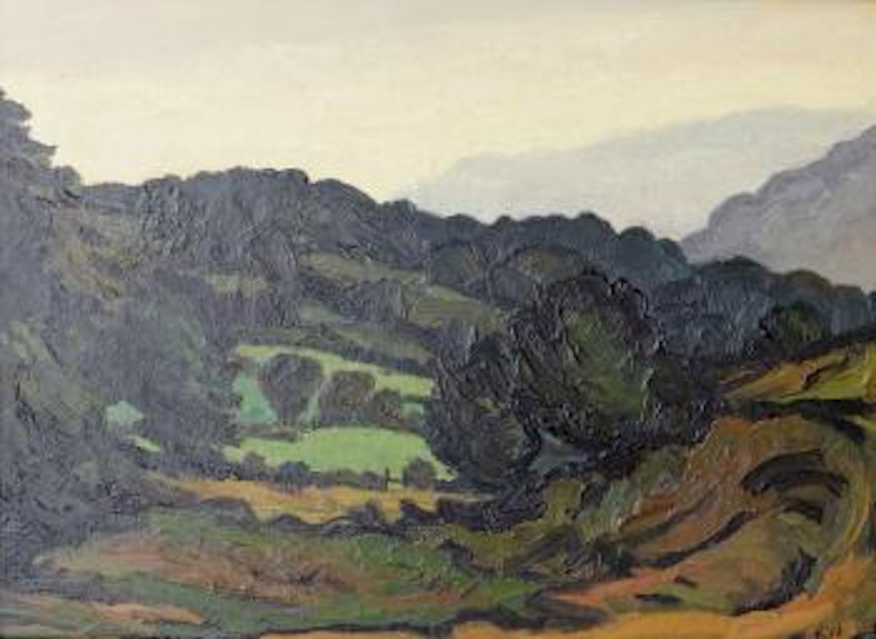 Nant Gwynant by Kyffin Williams