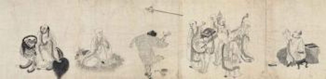 Sixteen Arhats by Chinese School
