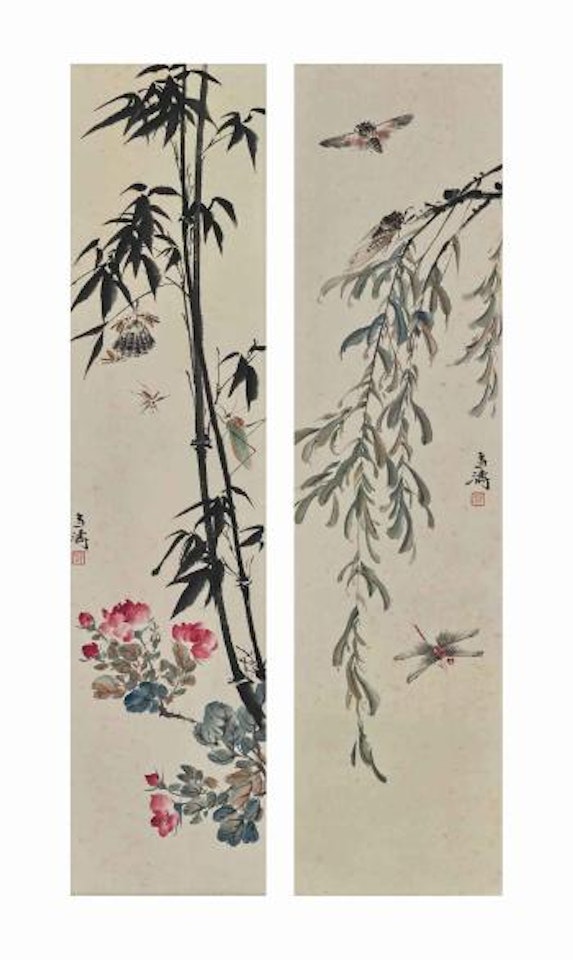 Plants And Insects by Wang Xuetao