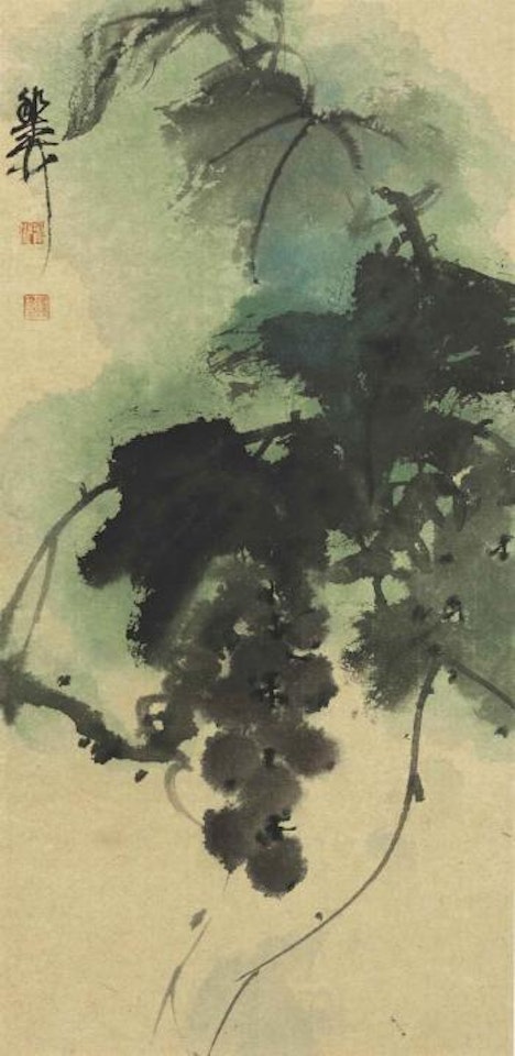 Grapes by Xie Zhiliu