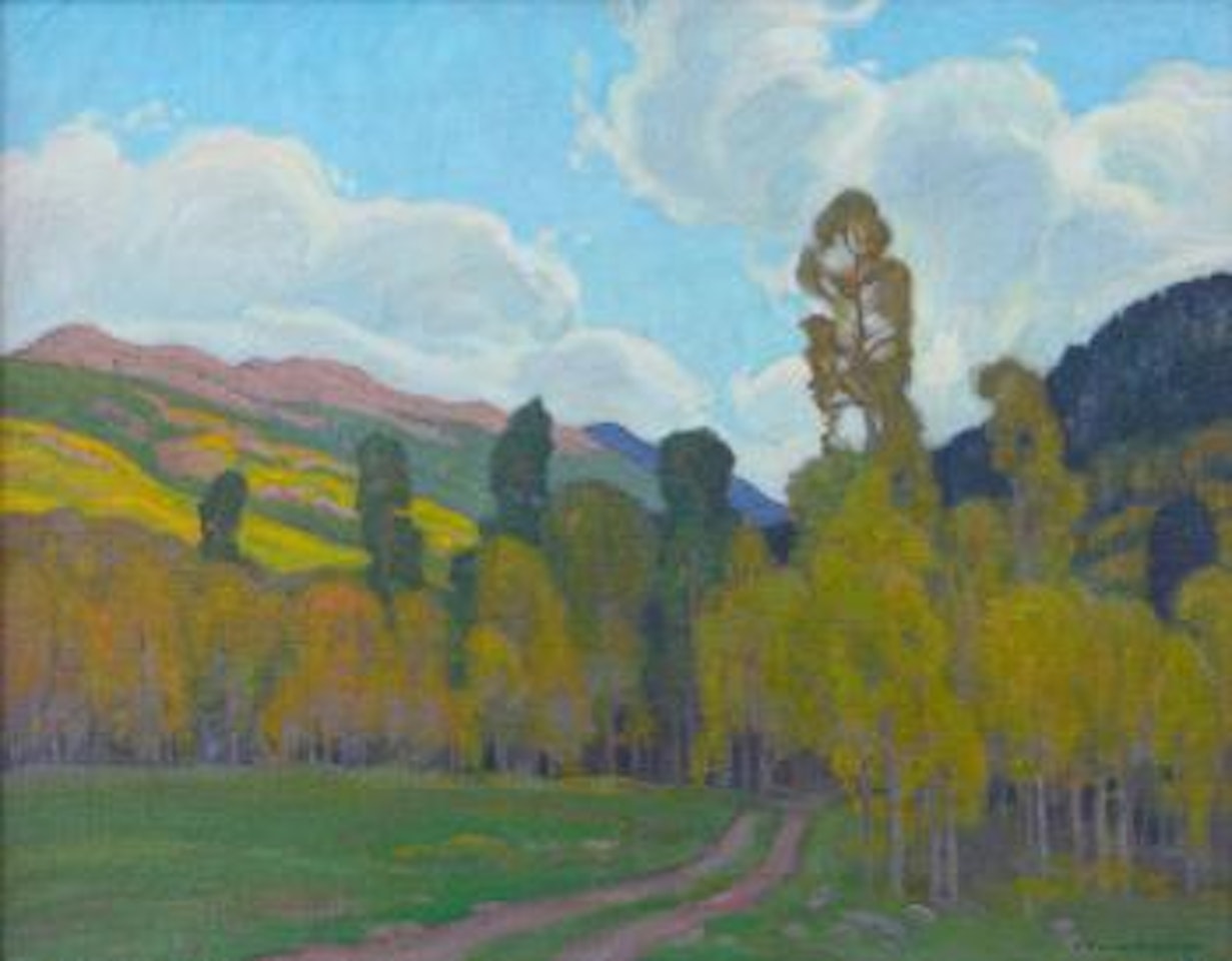 Mountain retreat by Ernest Martin Hennings