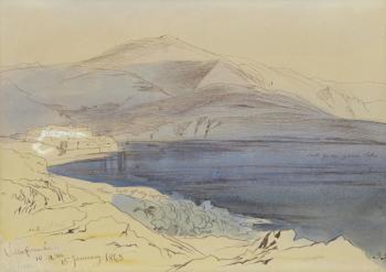 Villefranche by Edward Lear