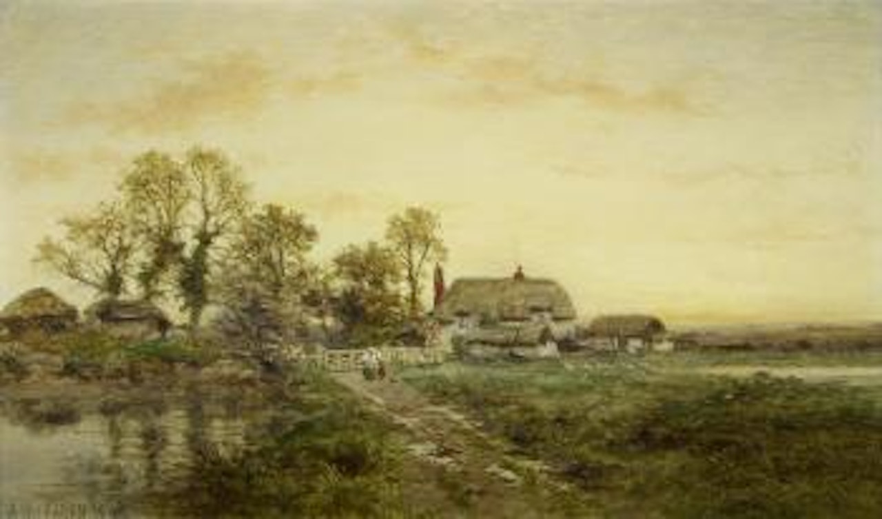 Kempsey Common, Worcestershire by Benjamin Williams Leader