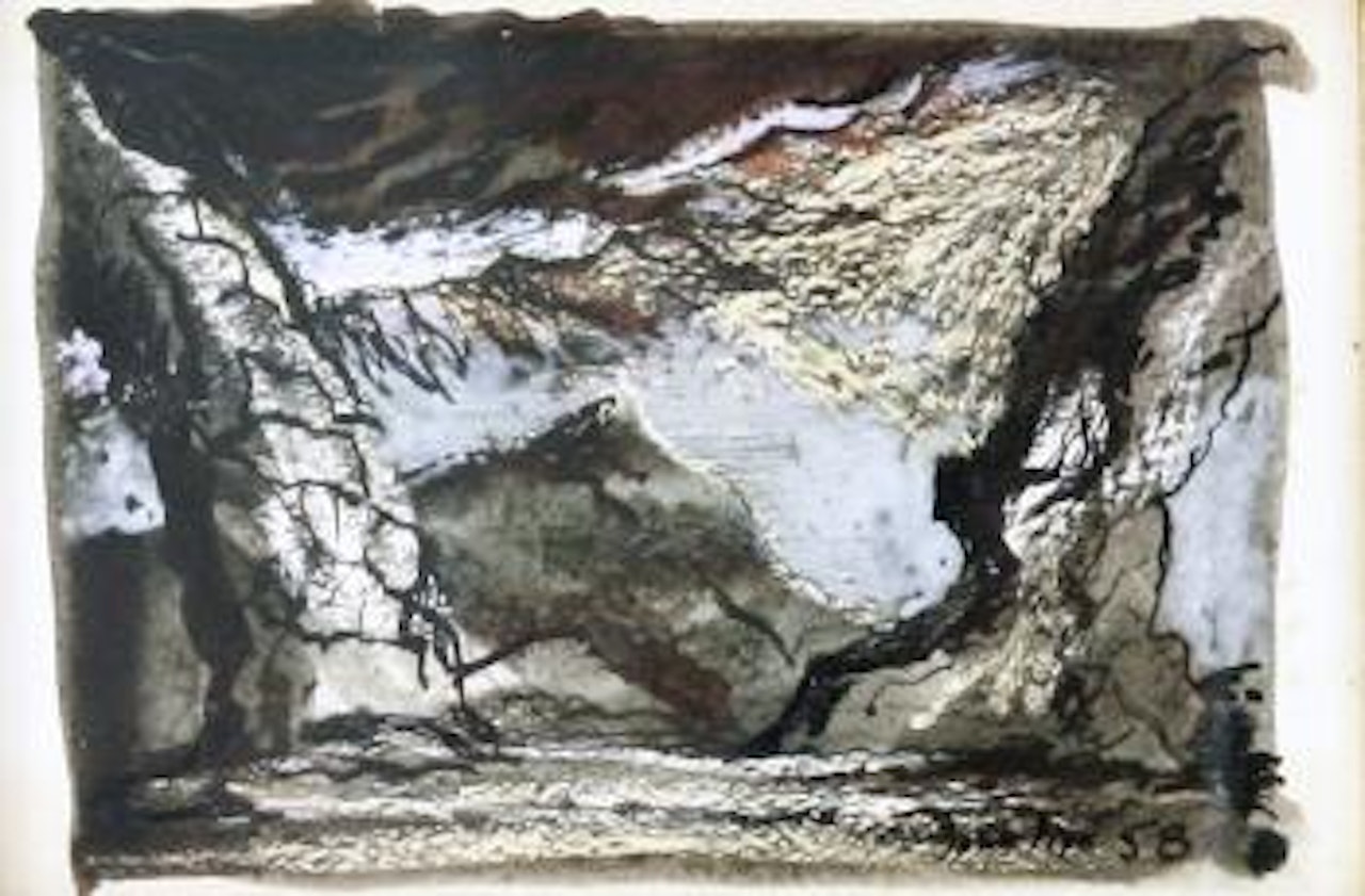 Landscape study by John Piper