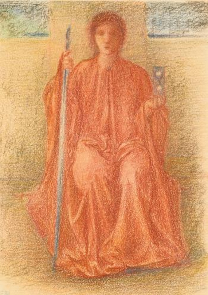 Untitled (Saint in a Landscape) by Francis Newton Souza