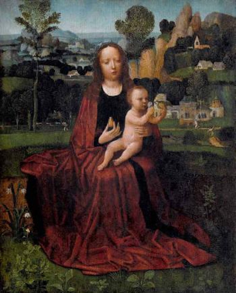 Madonna im Freien by Adriaen Isenbrandt