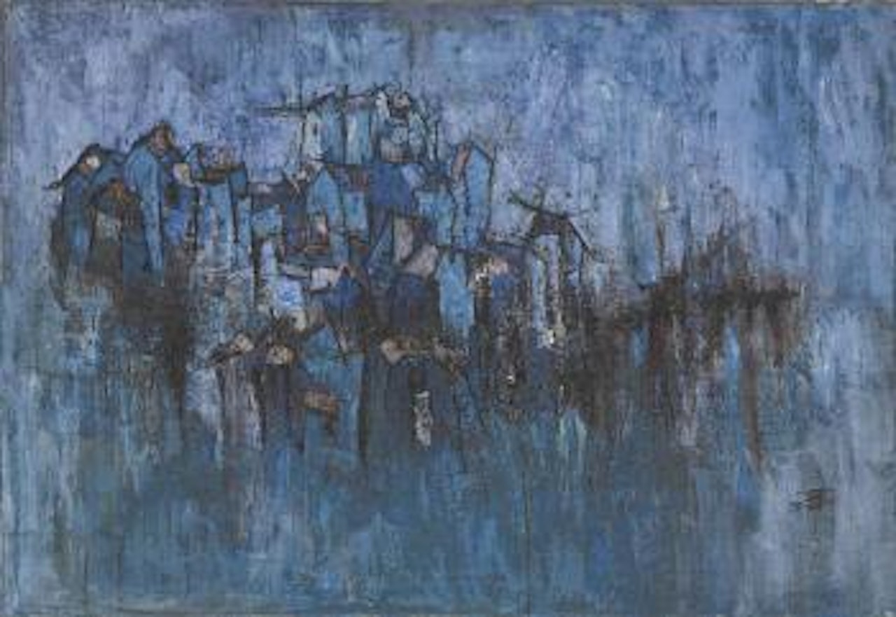 Untitled (Houses) by B Prabha