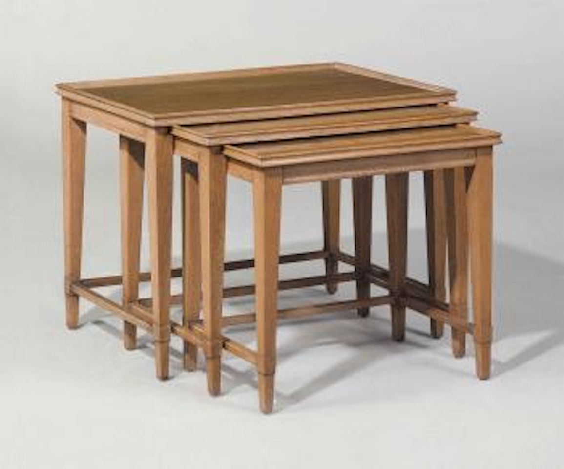 A set of three nesting tables by Jean-Michel Frank