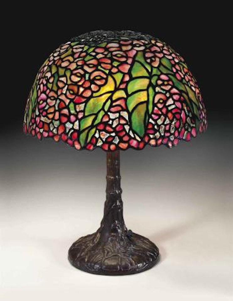 A Pony Begonia table by Tiffany Studios
