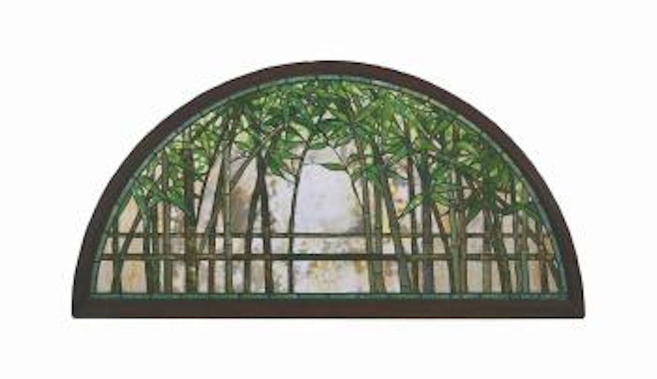 A Bamboo window by Tiffany Studios