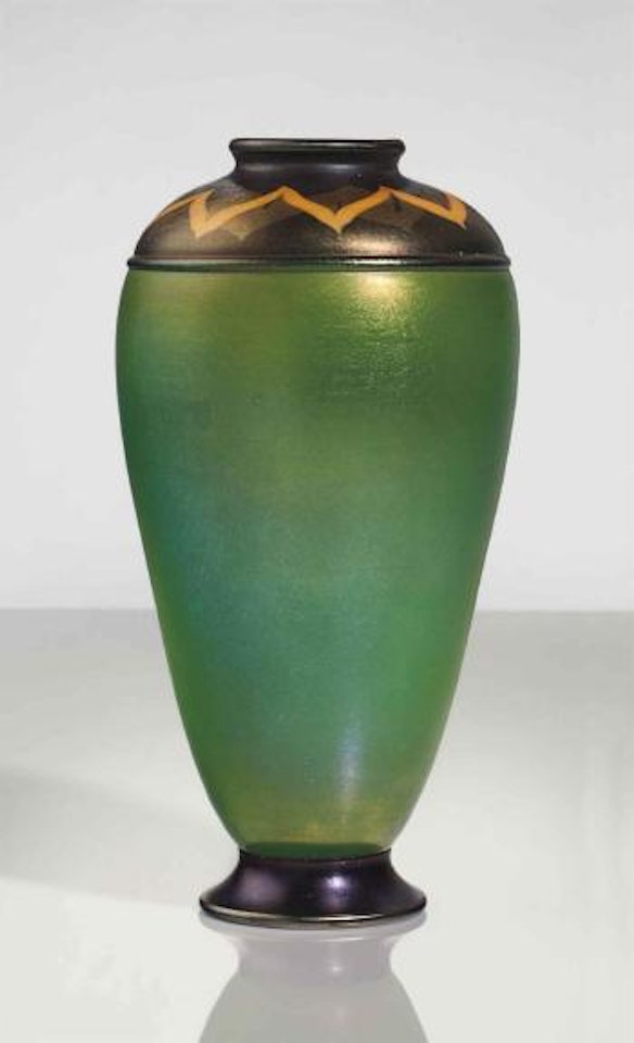 A Tel-El-Amarna vase by Tiffany Studios