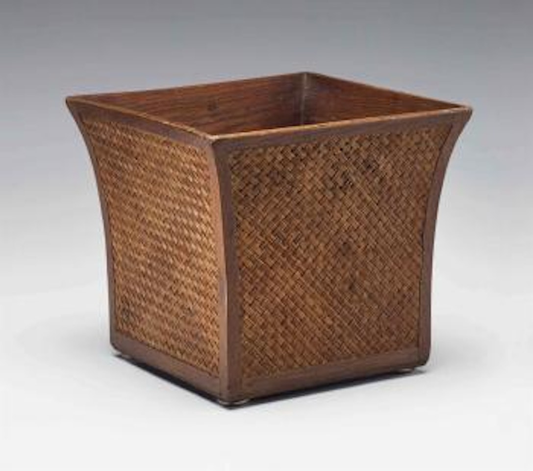 A waste basket by Jean-Michel Frank