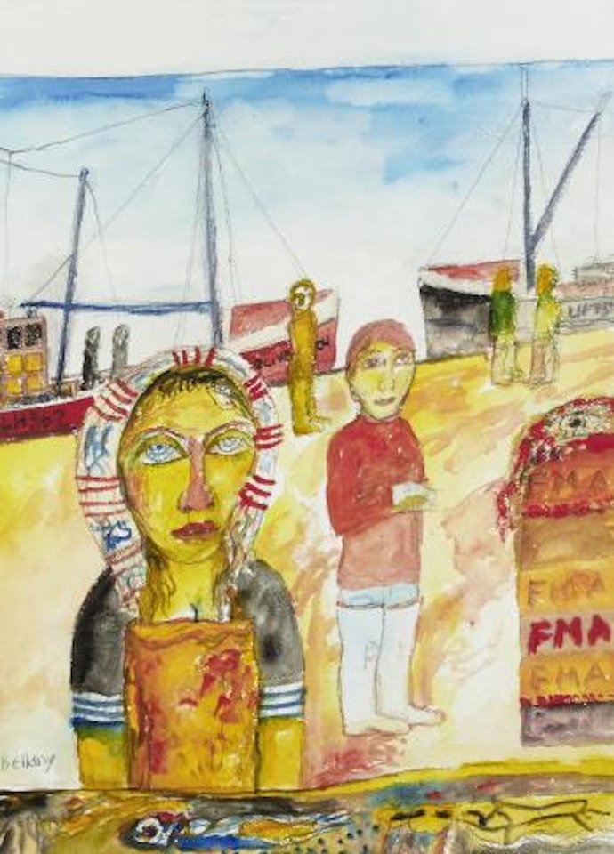 Fisherwoman by John Bellany