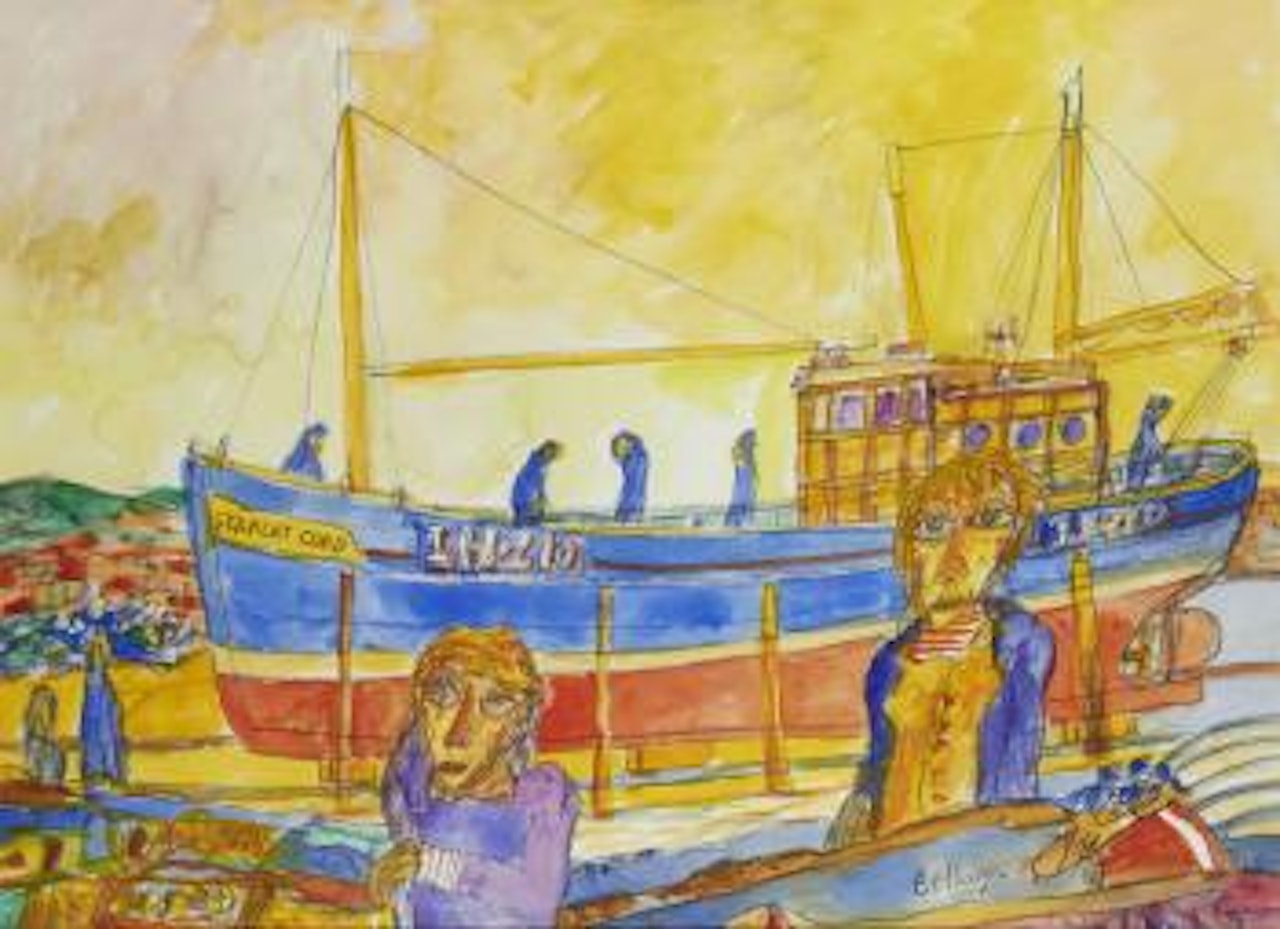 Scarlett Cord by John Bellany