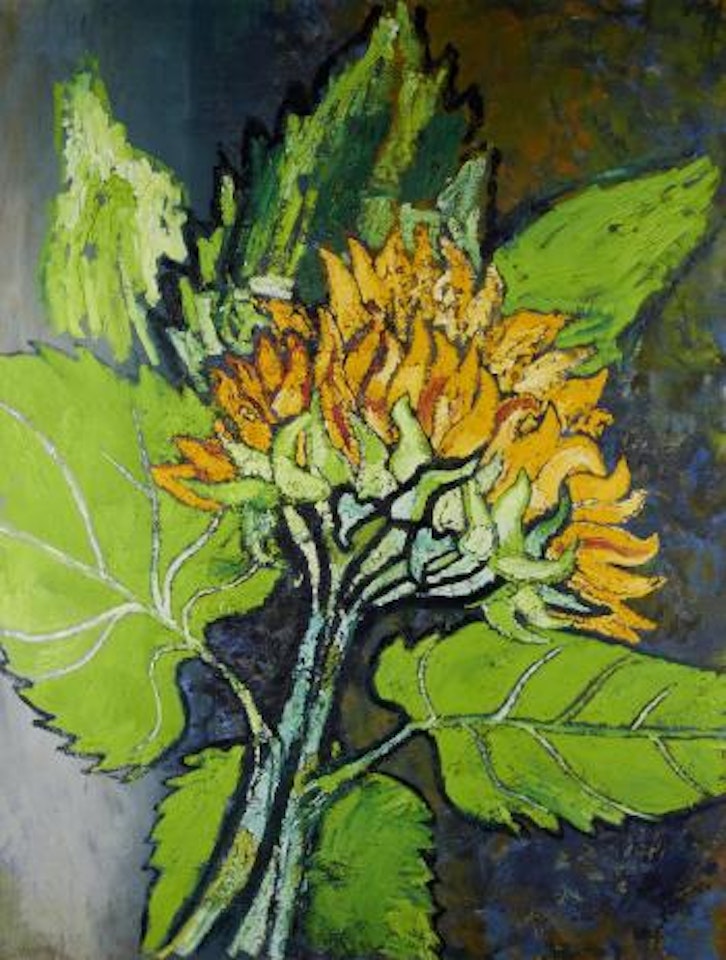 Sunflower by John Bratby