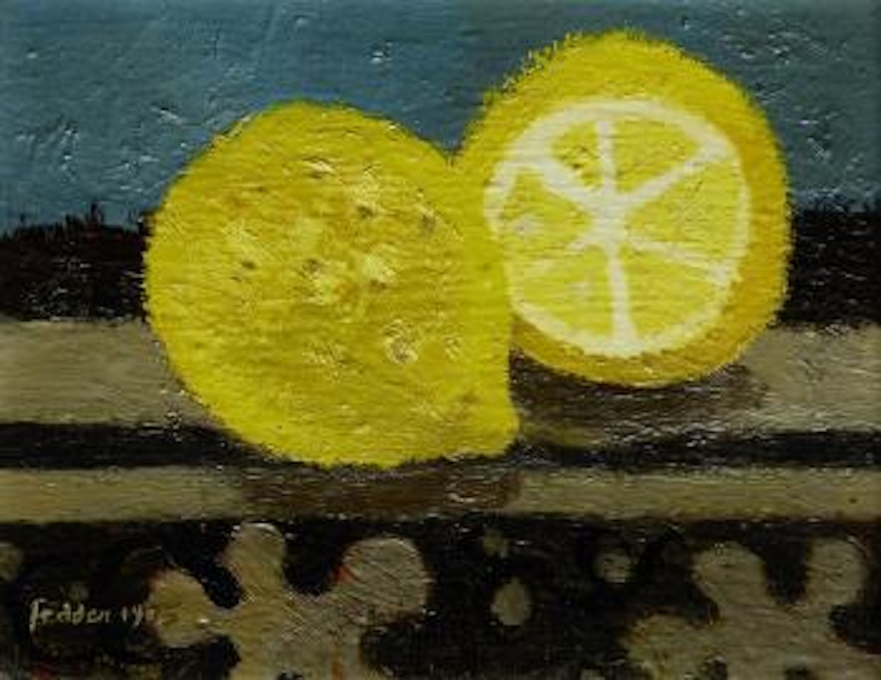 A lemon and a half by Mary Fedden