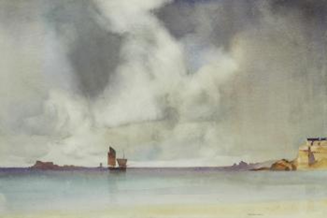 South of France by William Russell Flint