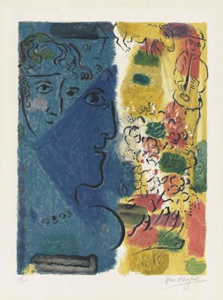Affiche d'Exposition (M 476) by Marc Chagall