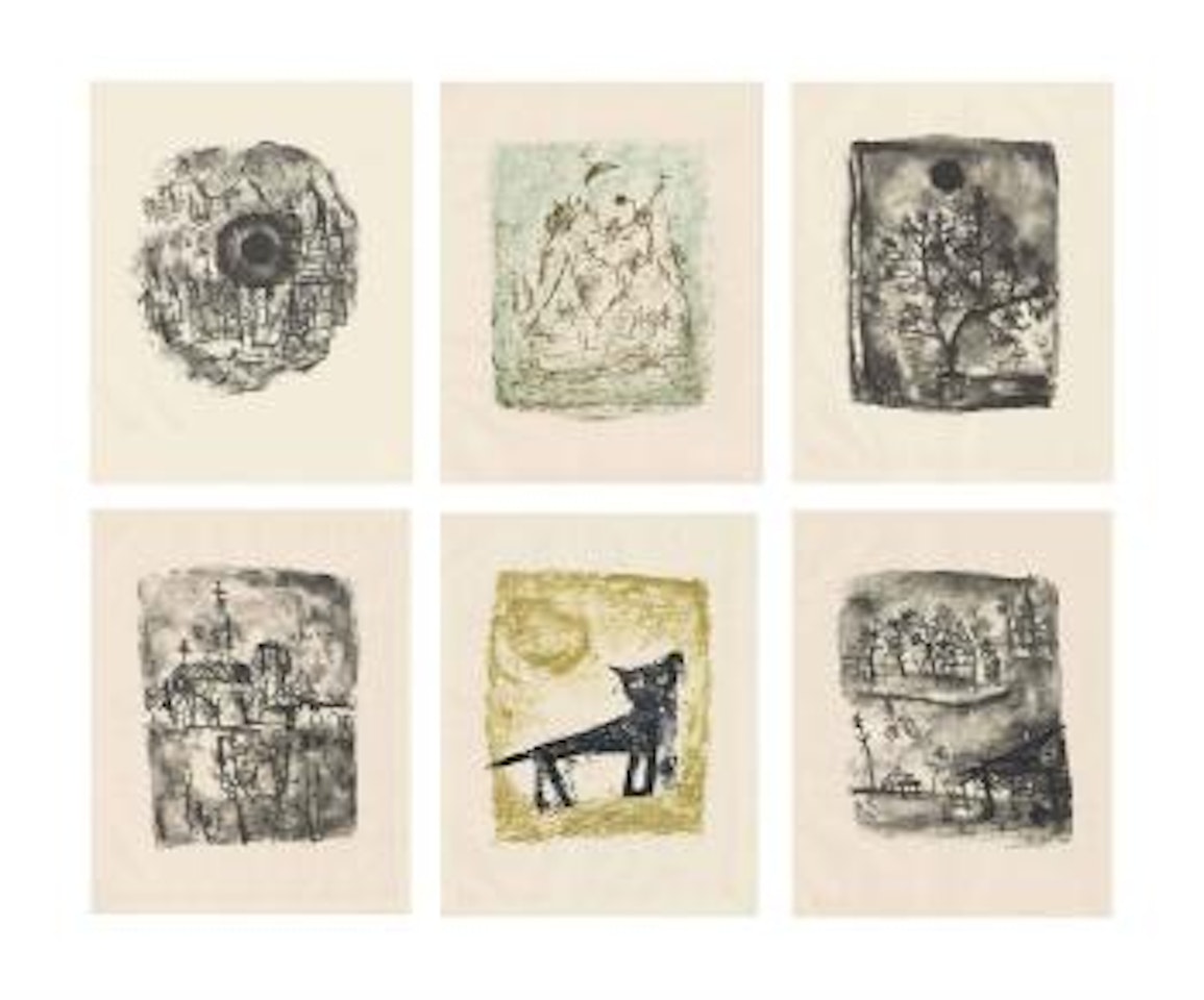 Harry Roskolenko, Paris Poems (J 66; A42-47) by Zao Wou-Ki