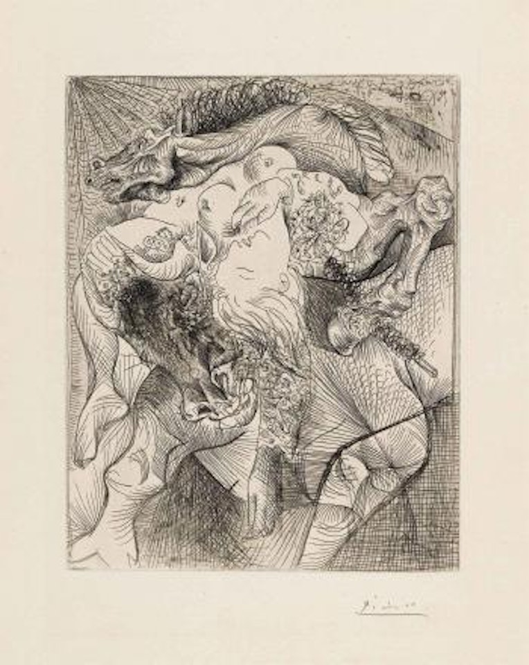 Femme Torero II, from: La Suite Vollard (B 220; Ba 426) by Pablo Picasso