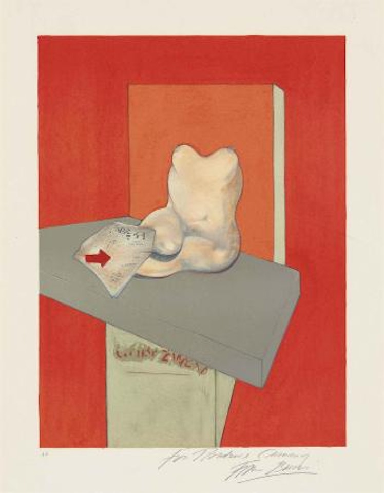 Étude du corps humain d'après Ingres (S 19) by Francis Bacon