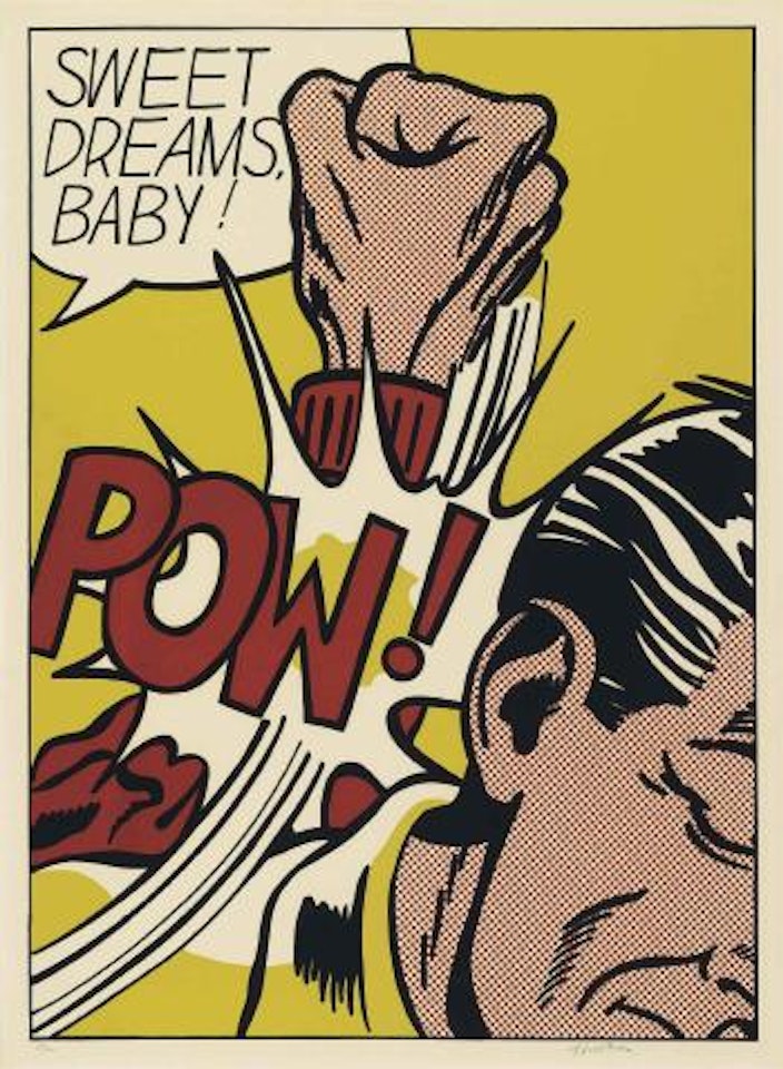 Sweet Dreams Baby!, from: 11 Pop Artists, Volume III (C 39) by Roy Lichtenstein