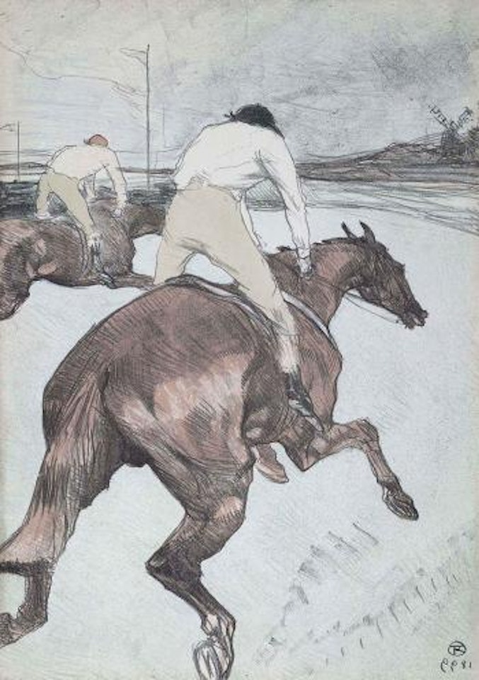 Le Jockey (Delteil 279; Adriani 345; Wittrock 308) by Henri de Toulouse-Lautrec