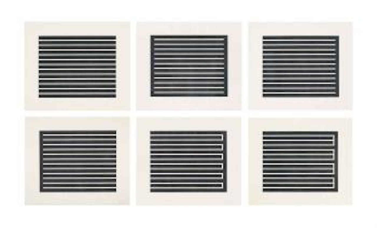 Untitled (Sch 118-123) by Donald Judd