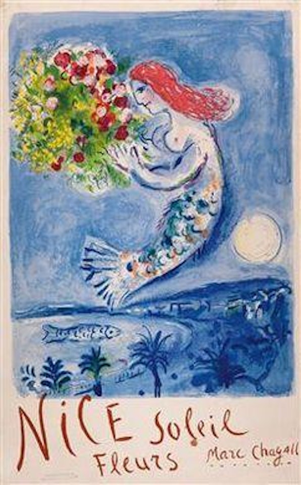 Nice Soleil Fleurs by Marc Chagall