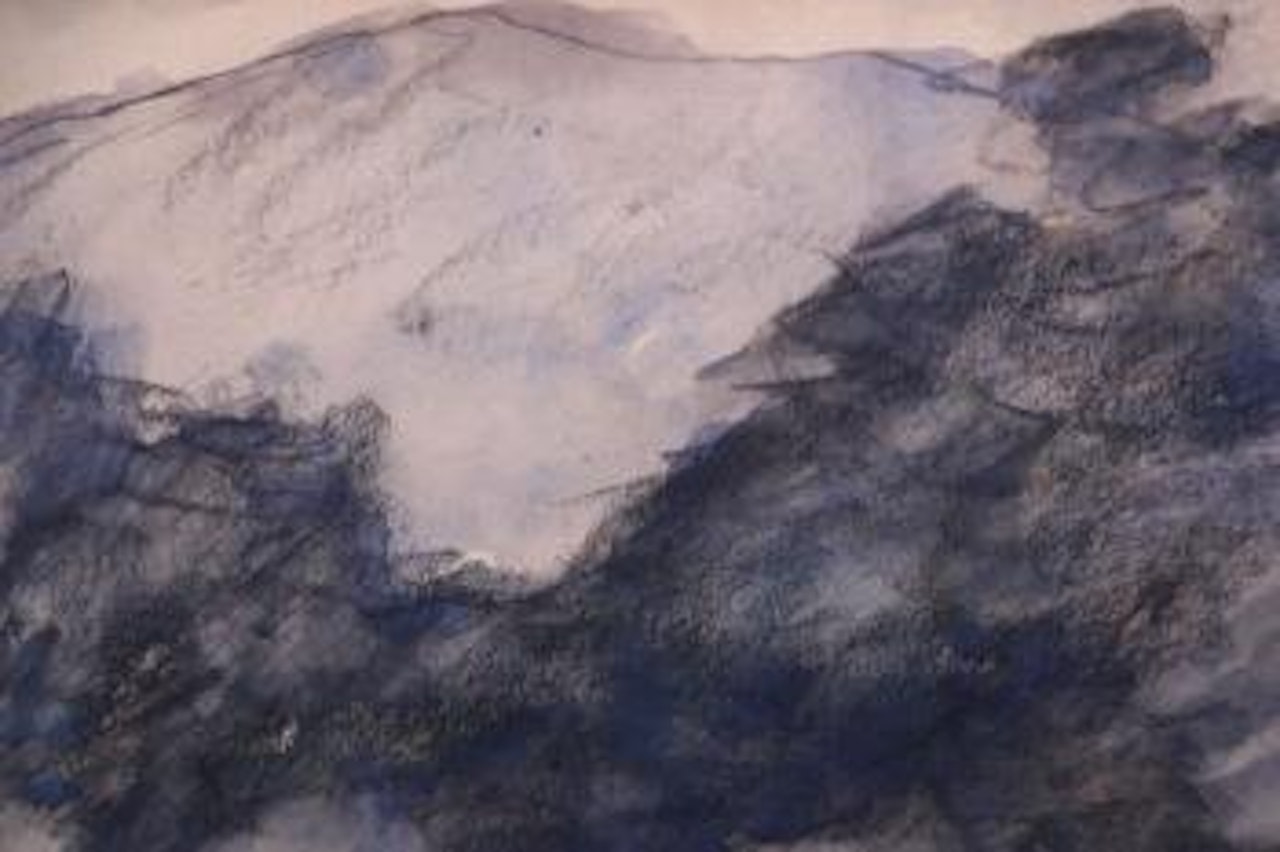 Mountain landscape by Diego Rivera