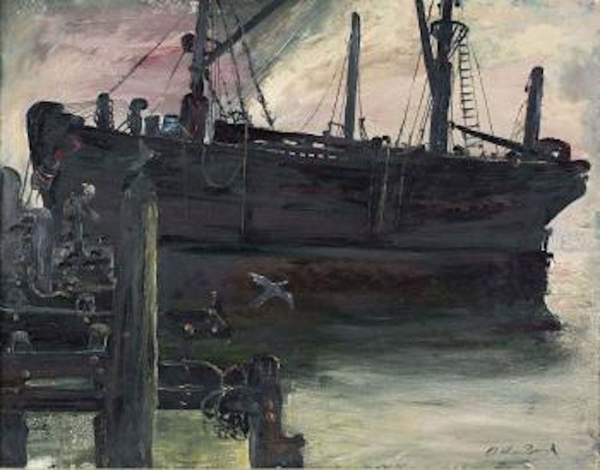 The Old Hulk by Arthur Merric Bloomfield Boyd