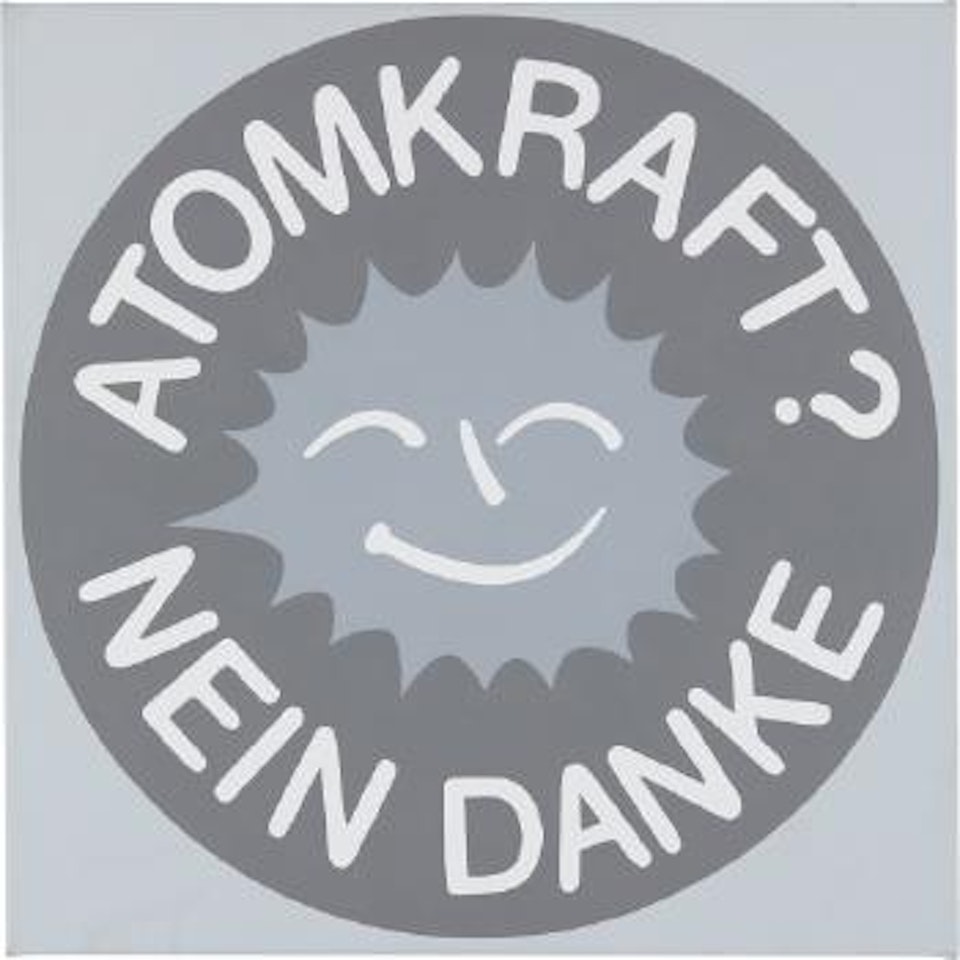 Untitled (Atomkraft? Nein Danke) by Adam McEwen
