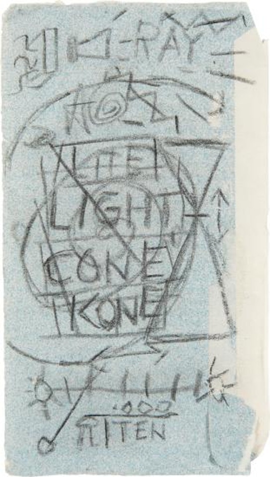 Light Cone by Jean-Michel Basquiat