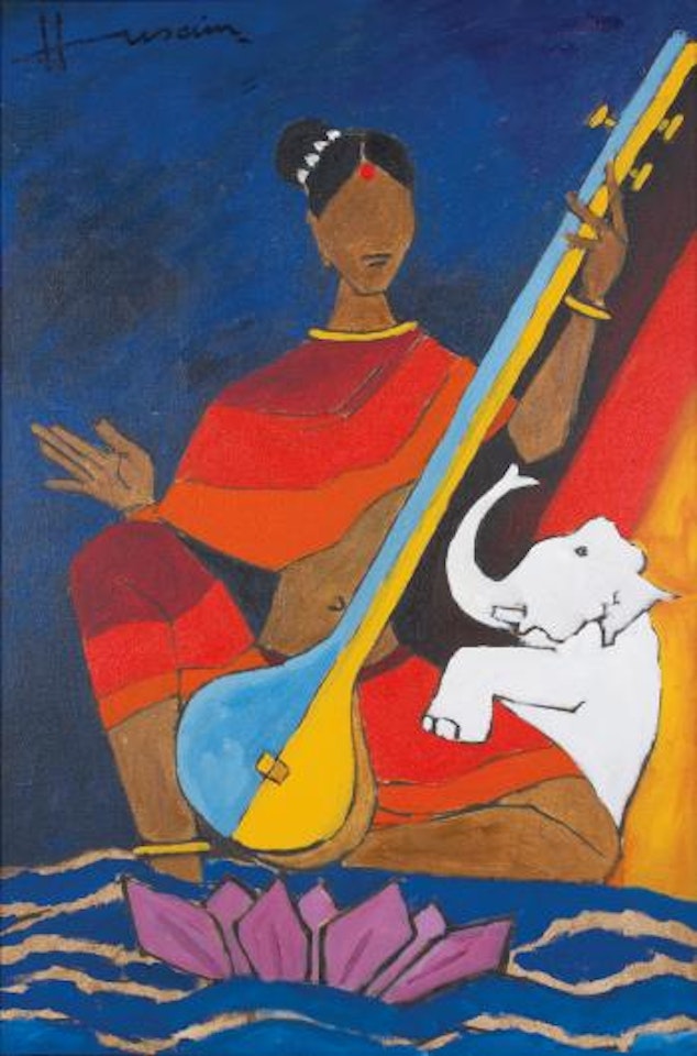 Untitled by M.F. Husain