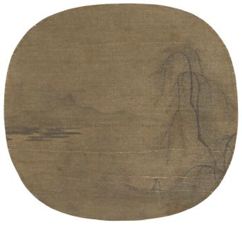 Fishing Under A Willow Tree by Chinese School