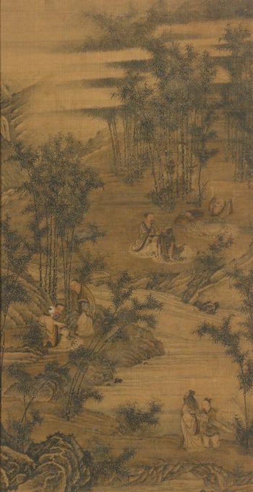 Seven Sages Of The Bamboo Grove by Chinese School