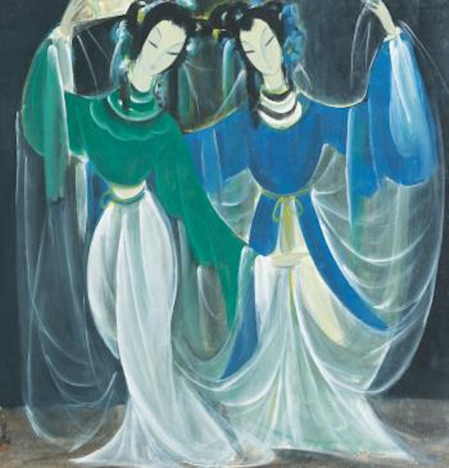 Maidens by Lin Fengmian